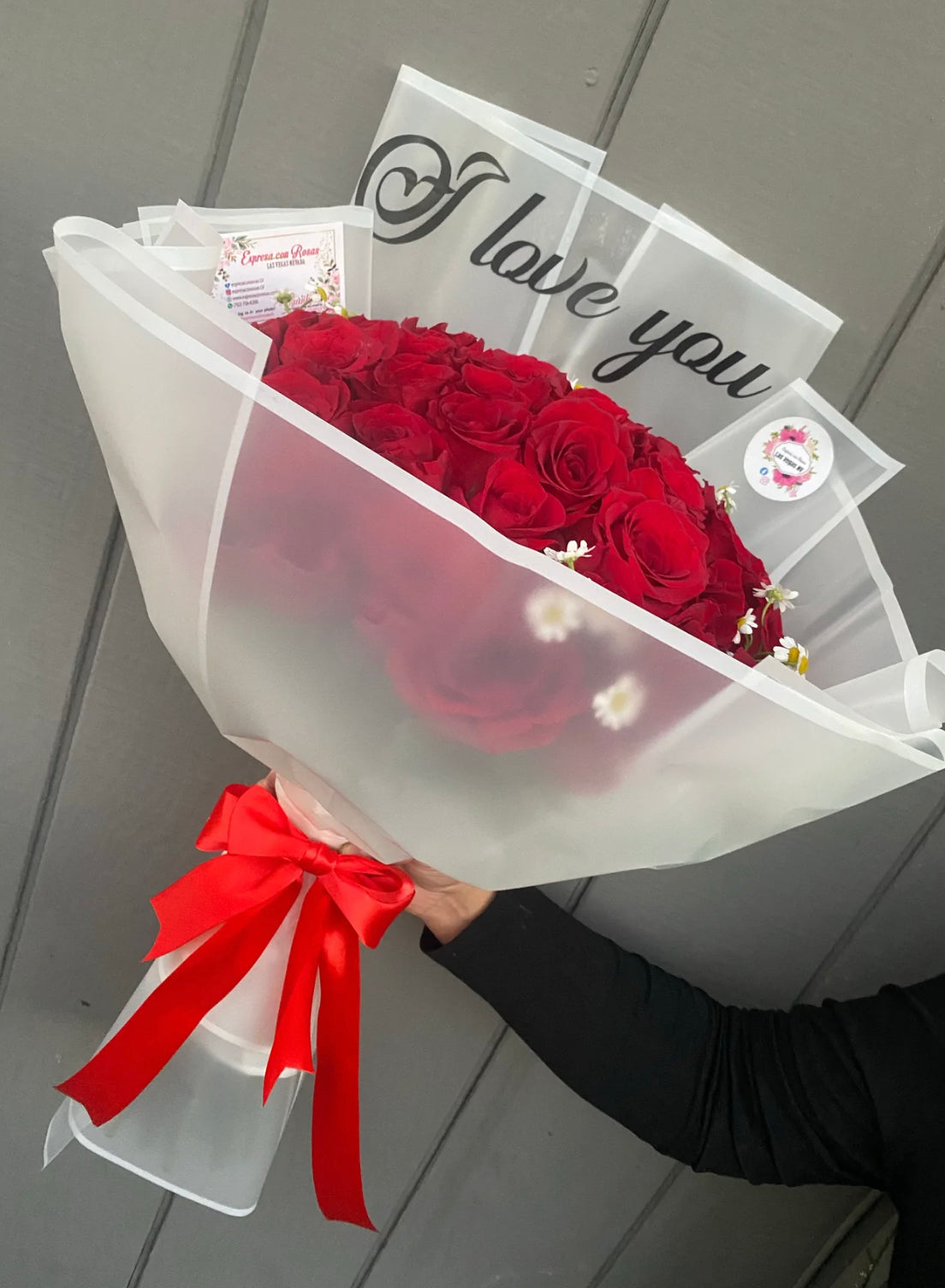 I love you bouquet