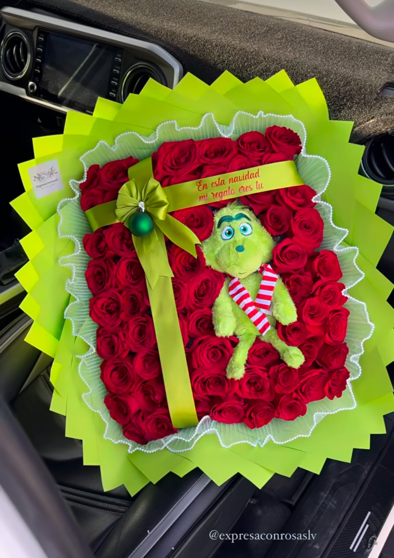 Grinchmas gift bouquet